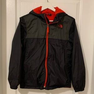 The North Face fleece lined waterproof jacket